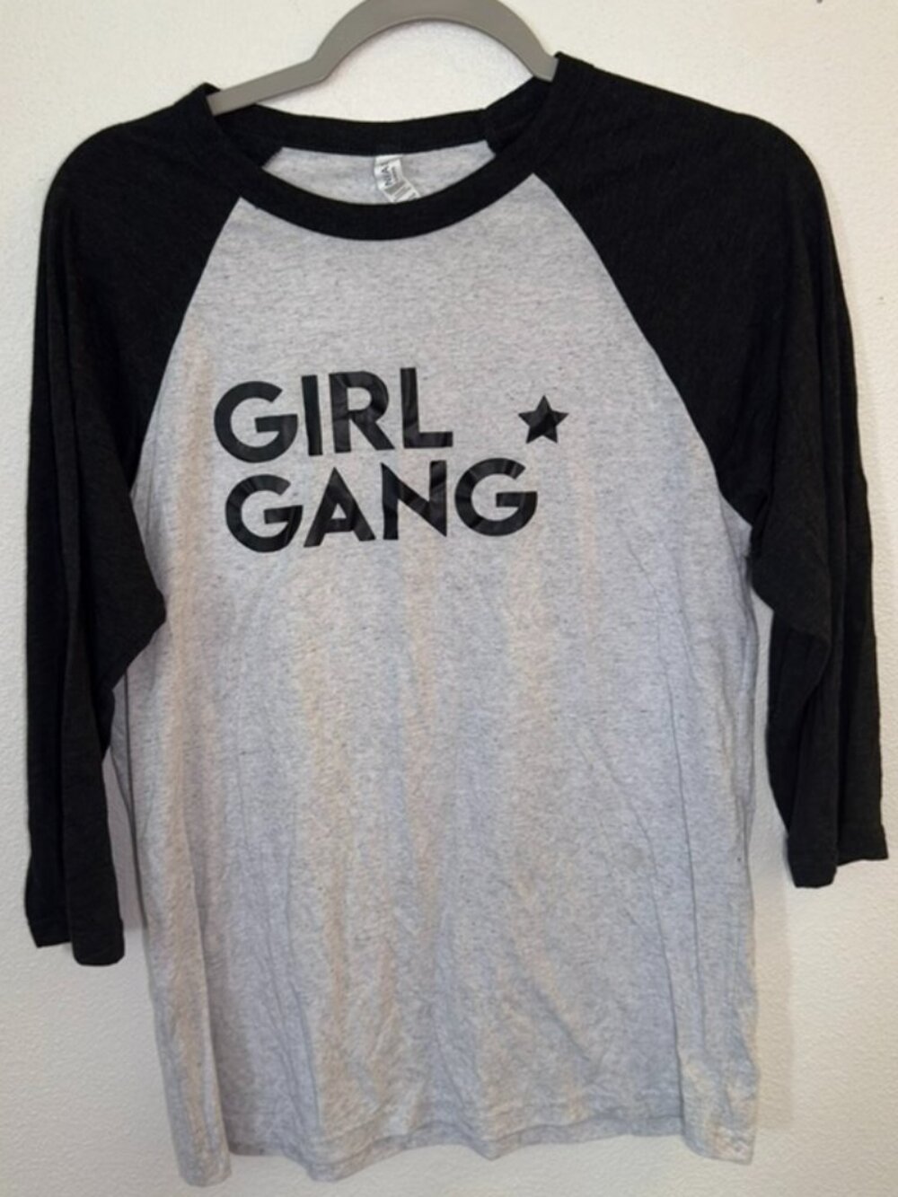 CVG Girl Gang 3/4 sleeve T-Shirt. Size medium.  (item #33)